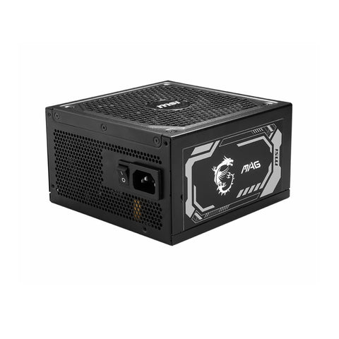 MSI MAG A1000GL PCIE5 ATX Power Supply Unit, 80 PLUS Gold, Fully modular flat ca -