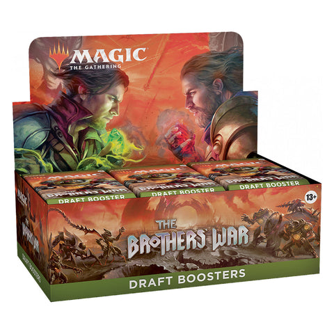 Wizards Of The Coast Magic The Brothers' War Draft Booster Box