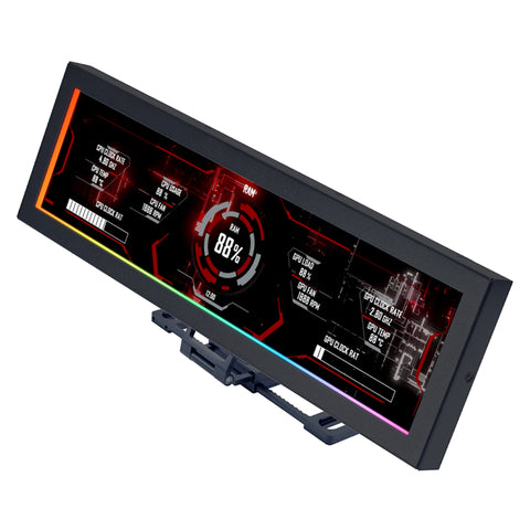 Lian Li 8.8in Universal LCD Screen - Black (SM088X)