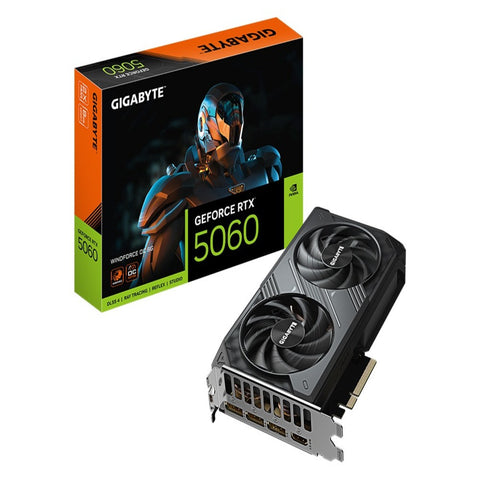 Gigabyte GeForce RTX 5060 WINDFORCE OC 8GB GDDR7 Graphics Card