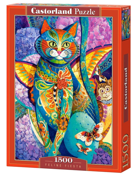 Castorland 1500-Pieces Feline Fiesta Puzzle