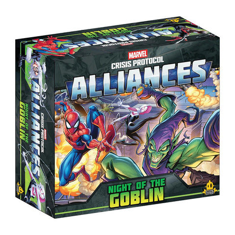 Atomic Mass Games Marvel Crisis Protocol Alliances Night of the Goblin