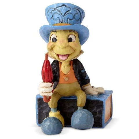 Jim Shore Disney Traditions - Pinocchio - Jiminy Cricket Mini Figurine