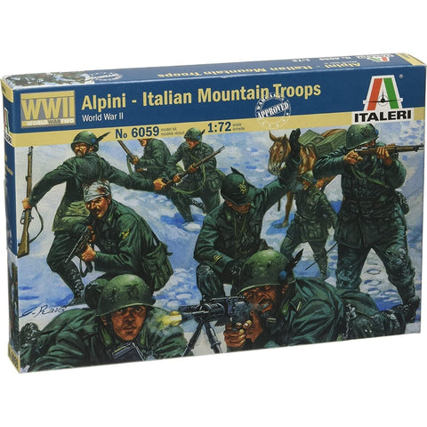 Italeri 1/72 WWII Alpini Italian Mountain Troops