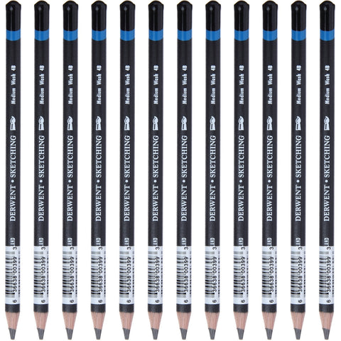 Derwent Watersoluble Sketching Pencil 4B (12 Pack)