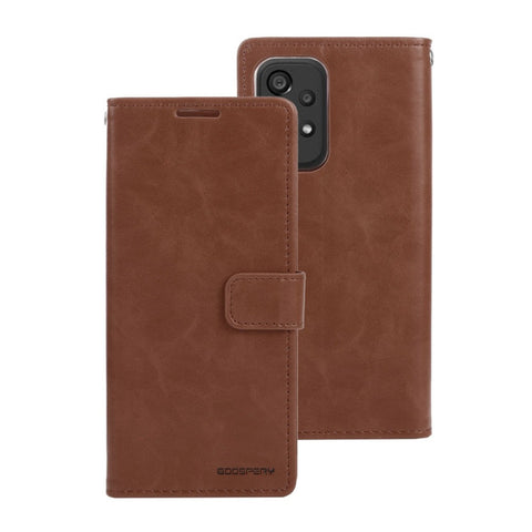 Goospery Bluemoon Diary for Samsung Galaxy A33 - Brown