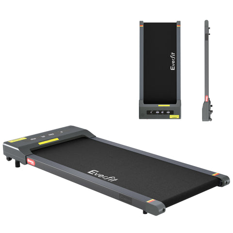Everfit Treadmill Electric Walking Pad Under Desk Home Gym Fitness 400mm (Grey)