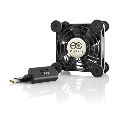 AC Infinity Multifan S1 26 CFM Spot Cooler USB Powered Quiet Fan 80mm