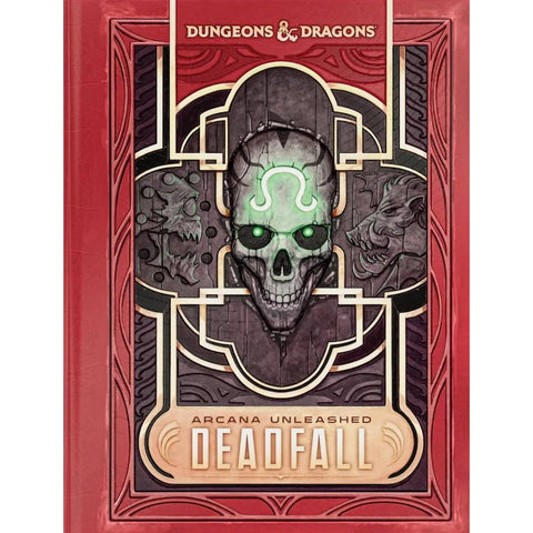 D&D Dungeons & Dragons Arcana Unleashed Deadfall Hardcover Alternative Cover