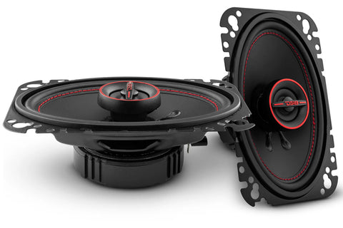DS18 G4.6XI GEN-X 4x6 2-Way Coaxial Speakers Pair