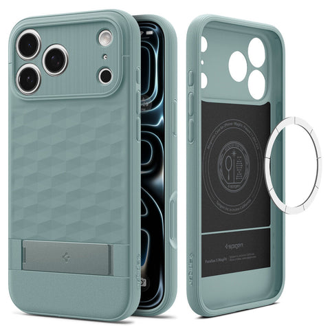 SPIGEN Parallax S MagSafe Case for iPhone 18 Pro Max/17 Pro Max (Sage Green)