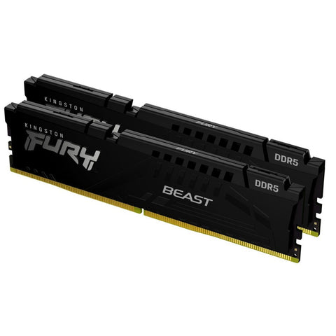 Kingston FURY Beast DDR5 64GB (2 x 32GB) 6000MT/s CL36 EXPO / XMP Desktop RAM - Black