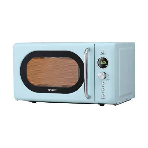Devanti 20L Microwave Oven 700W (Blue)