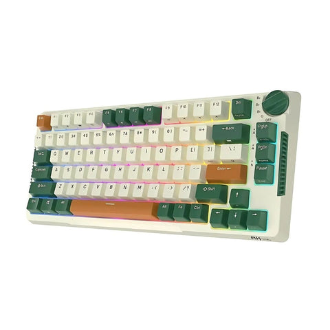 Royal Kludge RK-H81 Tri Mode RGB Hot Swap Keyboard Brown Switch (Timing Machine)