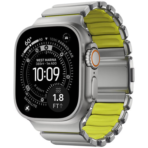 NOMAD Stratos - Apple Watch 49mm/ULTRA1&2 (Natural/Volt)
