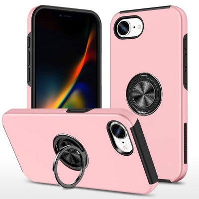 Redefine Magnetic Ring Holder Case for iPhone 16e / iPhone 17e (Pink)