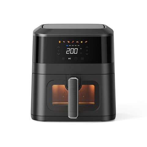 Healthy Choice 1400W 5L Non-Stick Digital Air Fryer with Clear Viewing Window