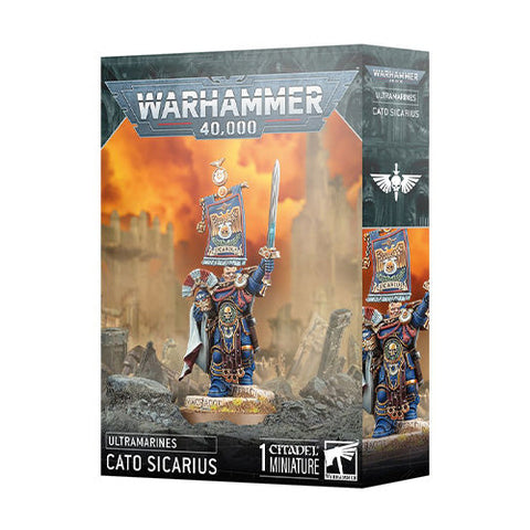 Games Workshop Warhammer 40K Ultramarines Cato Sicarius