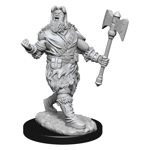 Wizkids D&D Nolzurs Marvelous Unpainted Miniatures Human Barbarian Male