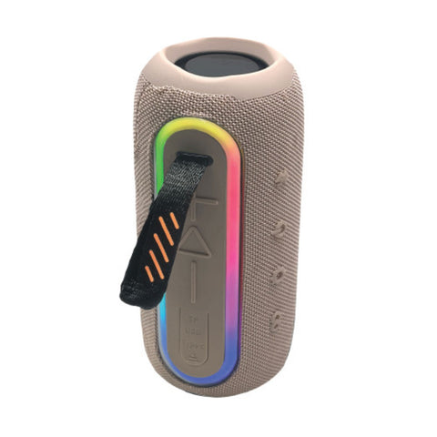Laser Portable Fabric Speaker Pro – RGB Lights (Pink)
