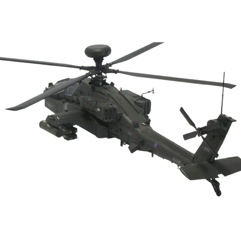 1/72 British Army AH64 Afghanistan Apache Plastic Model Kit