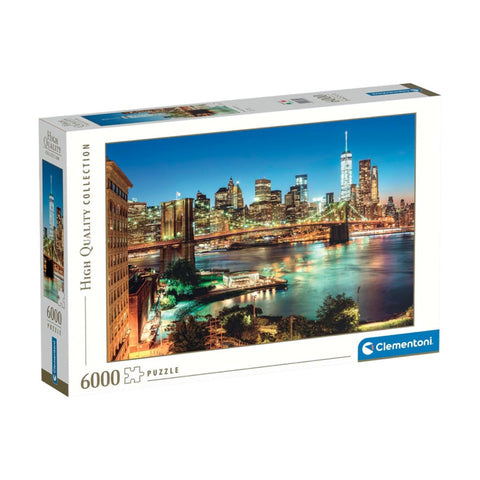 Clementoni Brooklyn Bridge Lights 6000 Piece Jigsaw Puzzle