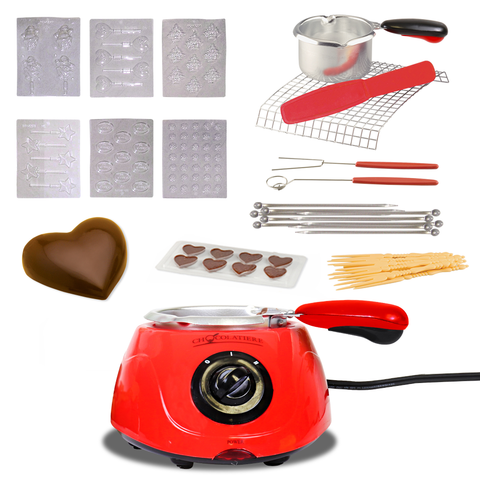 Total Chef Chocolate Melter 250g Red