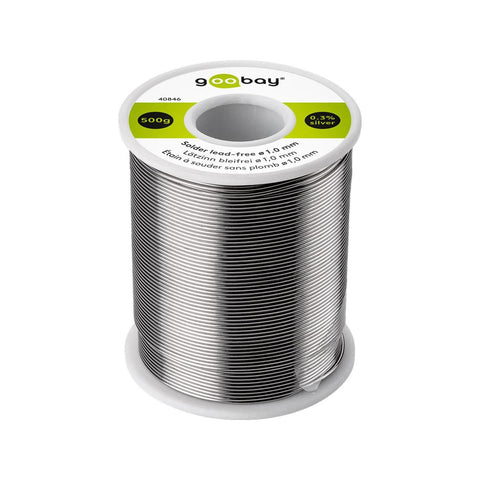 Goobay Professional Solder Lead-Free 1.0 mm 500g (Silver)