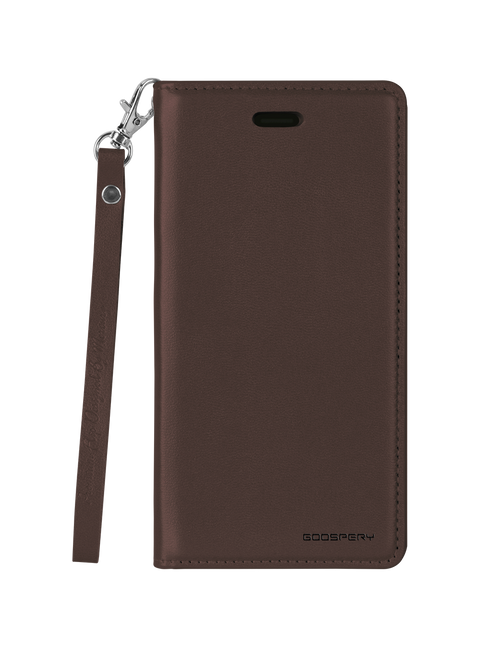 Goospery Bluemoon Flip Case for iPhone 13 mini - Brown