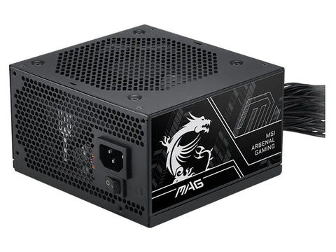 MSI MAG A750BN PCIE5 III 750W 80+ Bronze ATX 3.1 Power Supply