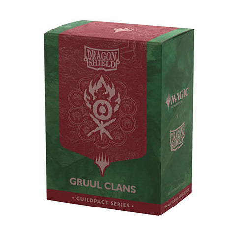 Arcane Tinmen Dragon Shield Standard 100ct Matte Dual Art Magic MTG Guildpact Series Gruul Clans Sleeves