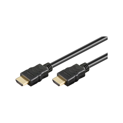 Goobay High Speed HDMI™ Cable with Ethernet (4K@60Hz) 7.5M for Laptops - Black