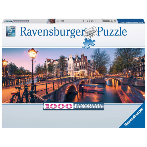 Ravensburger 1000pc Evening In Amsterdam Puzzle