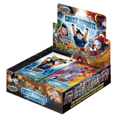 Bandai Unison Warrior Series 14 UW5 Cross Spirits Booster Box Dragon Ball Super