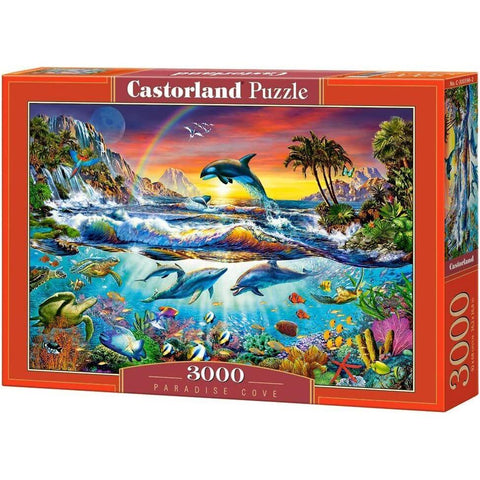 Castorland 3000-Pieces Paradise Cove Puzzle