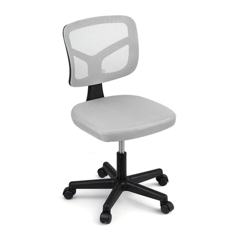 Artiss Ergonomic Armless Office Chair Mesh (Grey)