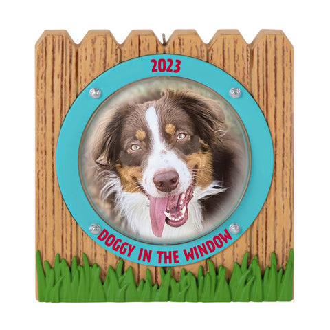 Doggy in the Window Photo Frame - Hallmark Keepsake Christmas Ornament