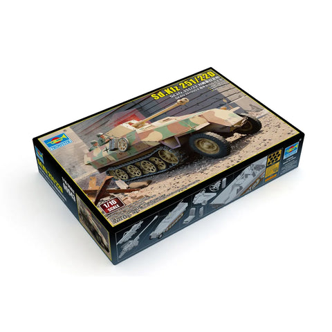 Trumpeter 1/16 Sd.Kfz 251/22D Scaled Plastic Model Kit