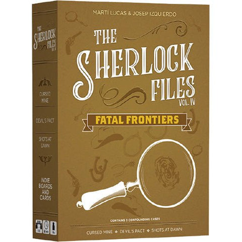Indie Boards & Cards The Sherlock Files Volume 4 Fatal Frontiers Board Game