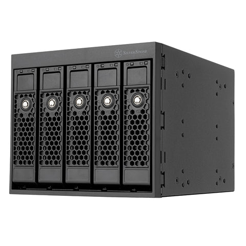SilverStone SAS-12G 3 x 5.25in SATA 6Gbit/s Hot-Swap Adapter Cage