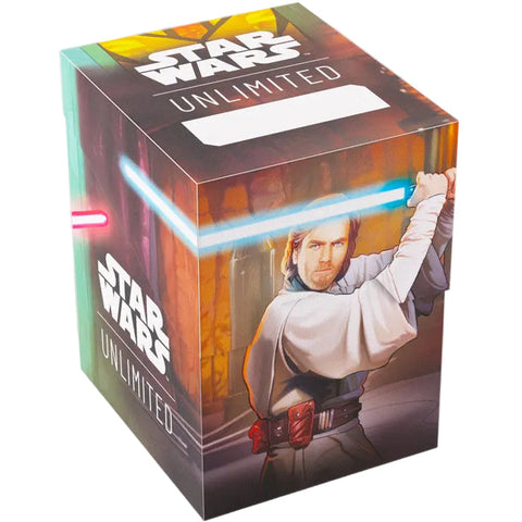 Gamegenic Star Wars Unlimited Soft Crate - Obi-Wan Kenobi/Darth Maul