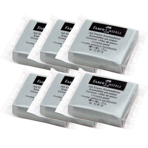 Faber-Castell Art Eraser Kneadable [Pack 6]