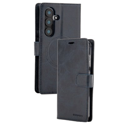Goospery Bluemoon Diary for Samsung Galaxy S25 FE Magsafe (Navy)