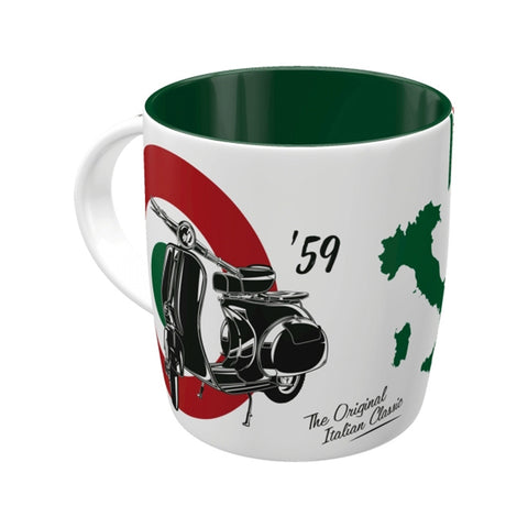 Nostalgic-Art Ceramic Mug Classic Italian Vespa Scooter Design Retro Look 330ml