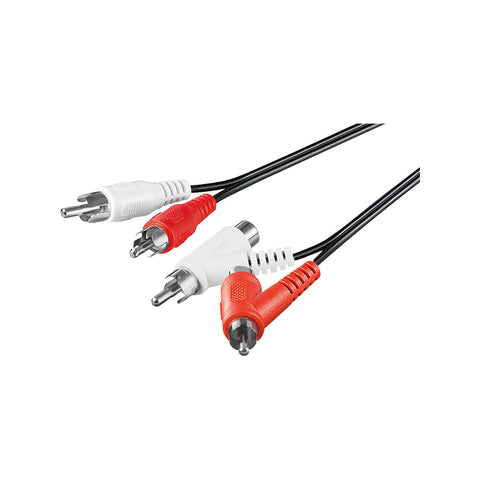 Goobay Stereo RCA Connector Cable - 1.5M - Black