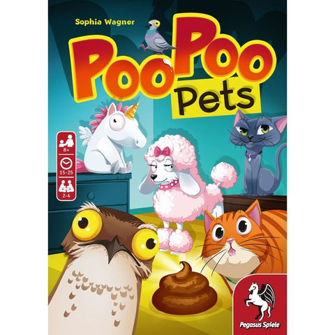 Pegasus Spiele Poo Poo Pets Board Game
