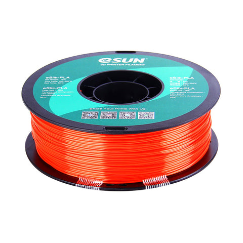 eSun Silk PLA 3D Print Filament 1.75mm 1kg - Jacinth