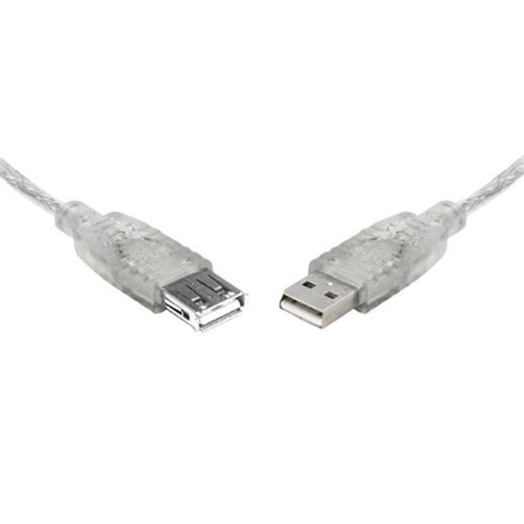 8ware UC2001AAE High Speed USB 2.0 A to A Male to Female Extension Cable (1m)