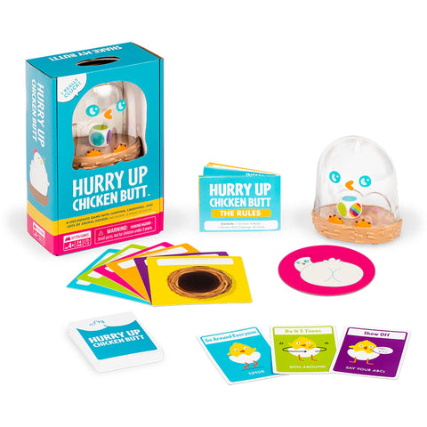 Exploding Kittens Hurry Up Chicken Butt Family Game