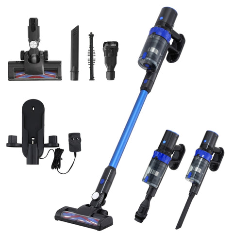 Devanti Stick Vacuum Cleaner Brushless Cordless 350W (Blue)
